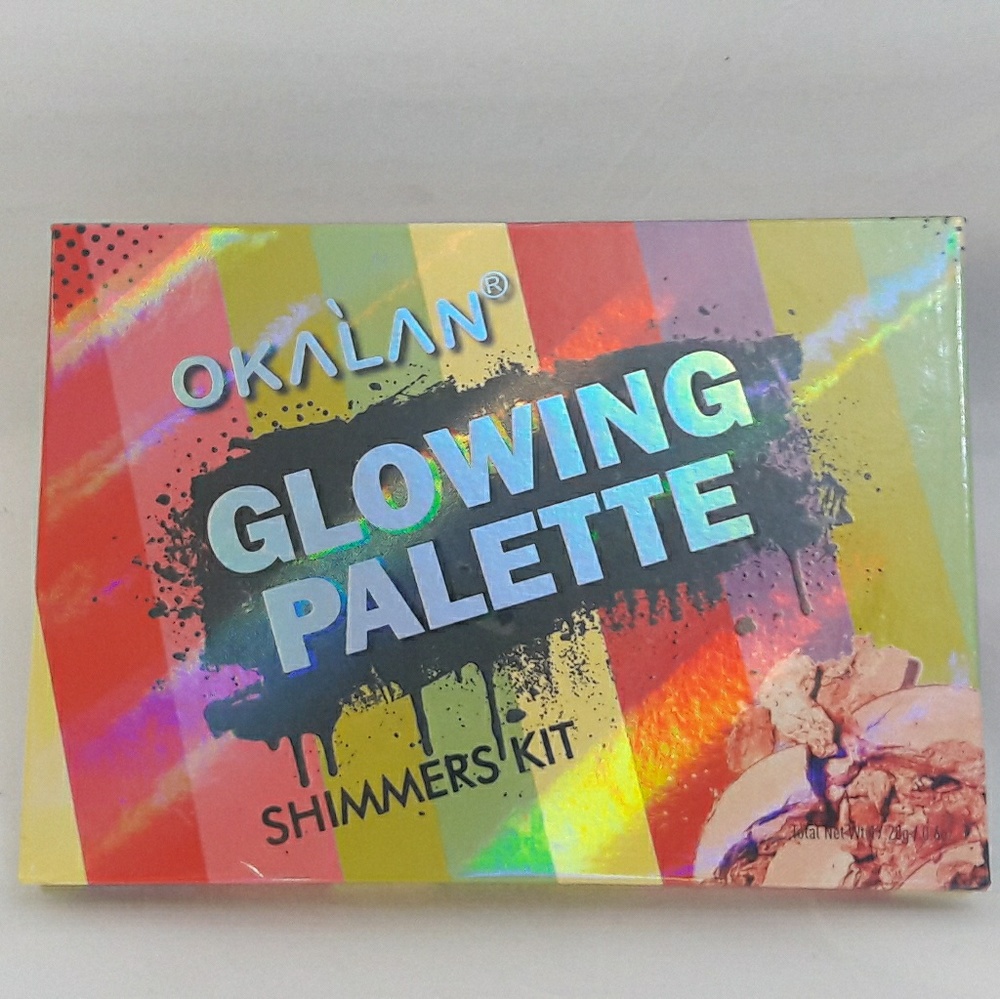 Glowing shimmer palette by OKALAN